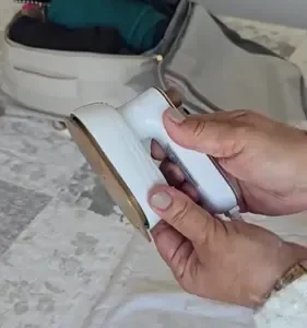 Mini Ferro De Passar Roupa A Vapor Para Viagem Bivolt - Imagem 14