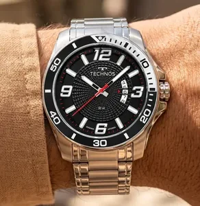 Relógio Technos Masculino Analógico Prata Aço Inox Original - Imagem 7