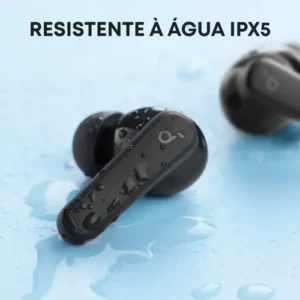 Fone De Ouvido Soundcore by Anker P20i Graves Poderosos e Impactantes Bluetooth 5.3 30H de Reprodução Resistência à Água 2 Mics IA para Chamadas Claras Personalização de Som via App Cor Preto - Imagem 8
