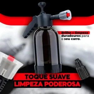 Snow Foam Pulverizador Manual Borrifador Espuma 2l Veículos - Imagem 5