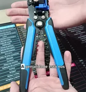 Alicate Desencapador e Crimpador Several Automático de 8" para Fios de 0.2 a 6.0 mm² - Imagem 10
