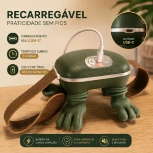 Massageador Mãozinha 3D Creator Brasil Elétrico e Sem Fio com Aquecimento - Imagem 8