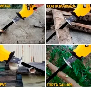 Serra Sabre Elétrica Portátil Profissional A Bateria 21v - Imagem 10