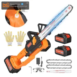 Motosserra Elétrica Brushless 12 Polegadas C/2 Baterias 48v - Imagem 1