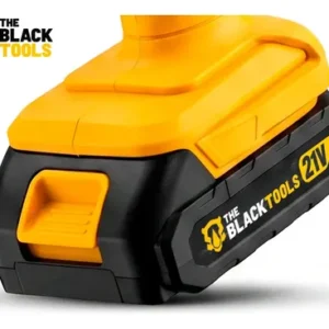 Motosserra Mini BTS-100 Bateria Recarregável 21v The Black Tools Cor Amarelo - Imagem 10
