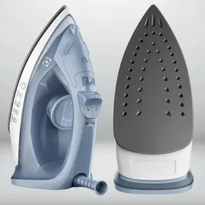 Ferro De Passar Roupas A Vapor E Seco Electrolux Esi10 1200w Efficient Base Antiaderente Com Auto Limpeza Spray Vapor Vertical Cabo Giratório Azul-claro 127v - Imagem 2