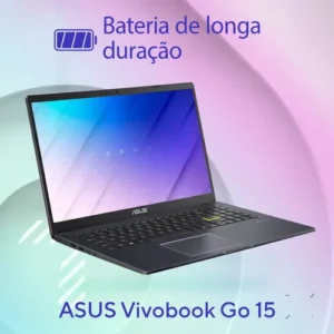 Notebook ASUS Vivobook Go 15, Intel Celeron Dual Core N4500, 4GB RAM, 128GB EMMC, Windows 11 Home, Tela 15.6" Led, Star Black - E510KA-BR808WS - Imagem 5
