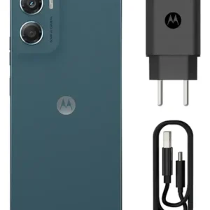 Smartphone Motorola Moto G06 - 128gb 4gb Ram + 8gb Ram Boost E Camera 50mp Com Ai Bateria De 5200 Mah Tela 6.9 - Azul Marinho - Imagem 6