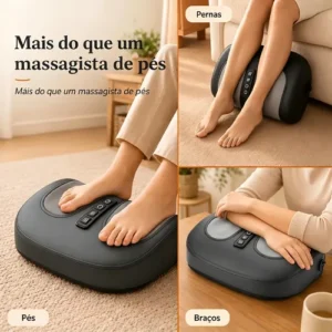 Massageador Pes Elétrico Anti Stress Pernas Relaxe Confort - Imagem 10