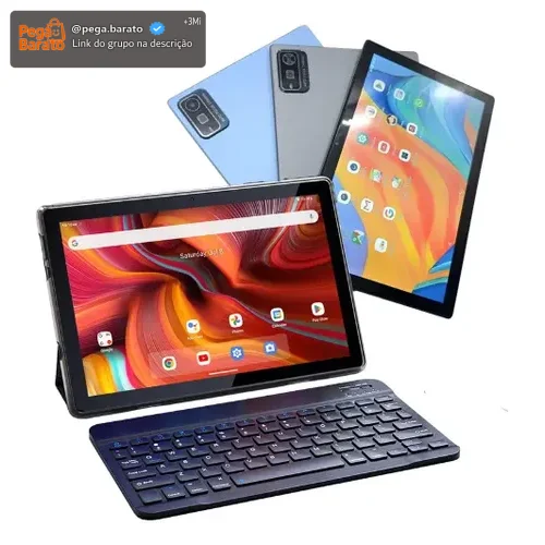 Tablet E1035 10.1 256gb 12gb Ram Kit Capa E Teclado Promoção