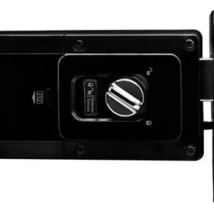 Fechadura Digital Porta De Madeira Intelbras Fr101 Preto - Imagem 3