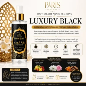 Body Splash Arabe C/4un 200ml Perfume Feminino de Luxo Alta Concentração - Imagem 3