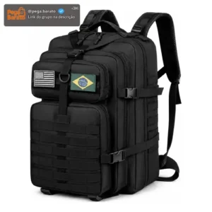 Mochila Masculina Tatica 50l Impermeavel Militar Reforçada - Imagem 1