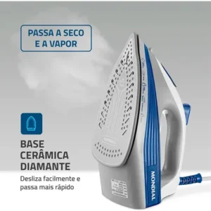 Ferro A Vapor Mondial 1200w FVN-01-BL - Imagem 3