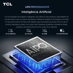 TCL, Smart TV 75" T6C, 4K QLED, Tela HVA, HDR10+ e Google TV - Imagem 7
