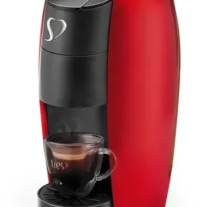 Cafeteira Espresso Lov Automática Vermelha 3 Corações Vermelho - Imagem 3