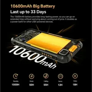 Cat S52 - Oukitel Wp23 Plus 24gb 256gb Prova D'água Robusto Preto - Imagem 7