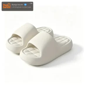 Chinelo Slide Em Eva Sola Grossa Antiderrapante - Imagem 1