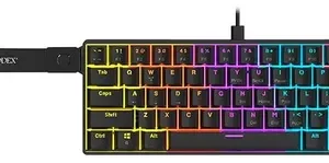 Teclado Mecanico Ajazz Nk61, Rainbow, Switch Vermelho - Imagem 2