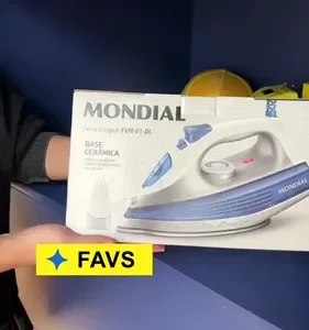 Ferro A Vapor Mondial 1200w FVN-01-BL - Imagem 2
