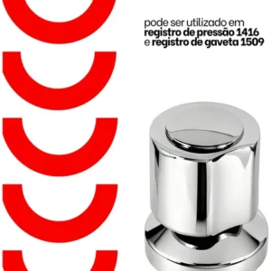 Kit De Acabamento Para Registro C 40 Metal Padrão Universal - Imagem 11