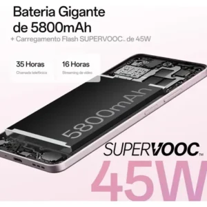 Smartphone Oppo A5 Pro 5G 256 GB 8GB RAM Rosa Pastel - Imagem 7