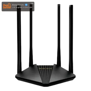 Roteador Mercusys MR30G AC1200 Wi-Fi Gigabit Banda Dupla com 4 Antenas - Imagem 1