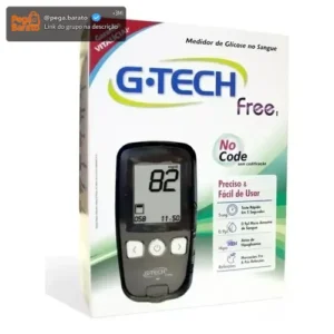 Kit medidor de glicemia G-tech Free - Imagem 1