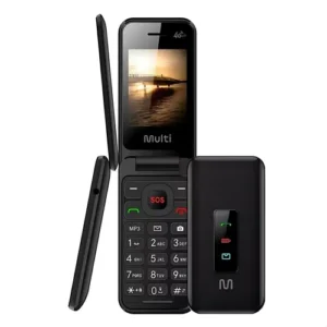Celular Simples Flip Vita 4g Cor Preto P9227 Multi - Imagem 4