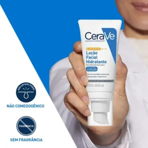 Cerave Loção Facial Hidratante Com Proteção Solar Fps50 52ml - Imagem 5
