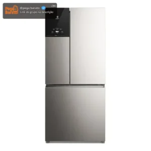 Geladeira Electrolux Frost Free Inverter 590L AutoSense 3 Portas Cor Inox Look IM8S - Imagem 1