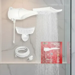 Chuveiro elétrico de parede Lorenzetti Loren Shower Ultra branco 7.500kW - Imagem 5