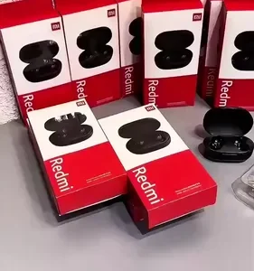 Fone De Ouvido Original Xiaomi Redmi Airdots 2 Preto Preto - Imagem 2