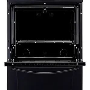 Fogão 4 Bocas Atlas Coliseum Plus Preto A Gás com Mesa de Inox e Forno de 50 Litros Acendimento Manual - Imagem 9