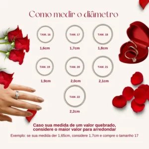 Par Alianças Prata 4mm Namoro Compromisso + Anel Solitário - Imagem 4