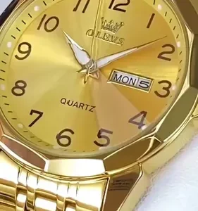 Relógio Masculino Original Olevs 9970 Aço Luminoso Clássico - Imagem 3