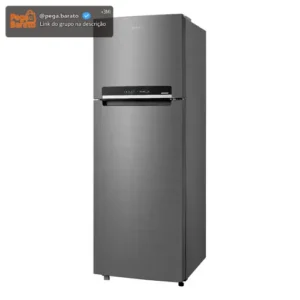 Geladeira Frost Free Duplex 394l Inverter Cor Inox Inox - Imagem 1