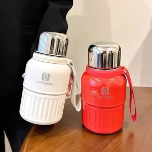Garrafa Térmica 600ml Aço Inox Quente E Frio Viagem Academia - Imagem 6