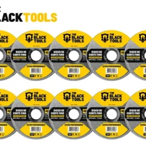 Esmerilhadeira Lixadeira Angular Bte750 4.1/2 750w Com Discos 4.1/2 The Black Tools - Imagem 9