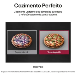 Micro-ondas LG 30L Branco Limpa Fácil - 127V - Imagem 8