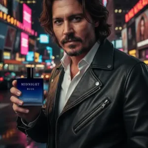 Perfume Masculino Midnight Blue 100ml Alta Fixação Sedutor - Imagem 6