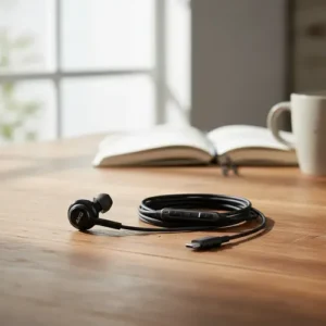 Fone De Ouvido Estereo Akg Usb-c Samsung - Preto - Imagem 4