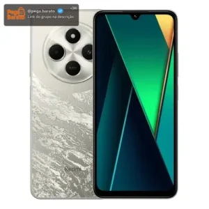 Celular Smartphone Xiaomi Redmi 14c 4g 8+256gb Ram Dual Sim Cor Prateado - Imagem 1