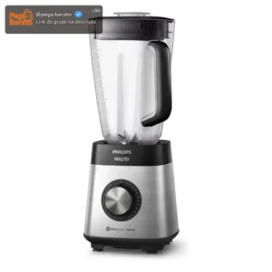 Liquidificador RI2244 Série 5000 Com Jarra Inquebrável Inox 1400W Capacidade Útil 2L Philips Walita - Imagem 1