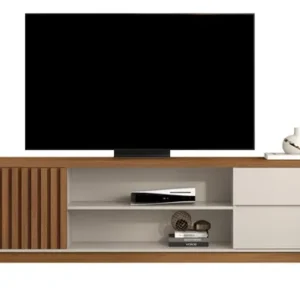 Rack Aparador Tv Até 72 Polegadas Com 2 Gavetas Berlim 1.80 - Imagem 4