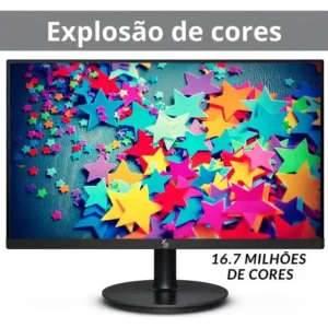 Monitor 19.5 Led 3green 75hz Hd Gamer 2ms Hdmi E Vga Vesa Cor Preto 110V/220V - Imagem 2