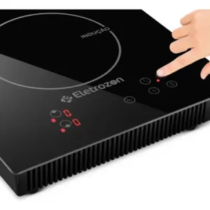 Cooktop De Indução 2 Bocas Preto Com Trava De Segurança Painel Touch Screen - Imagem 3