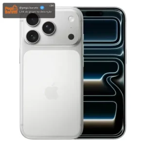 iPhone 17 Pro 256GB - Prateado - somente eSIM - Imagem 1
