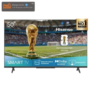 Hisense Smart TV FHD 50" Polegadas 50A4NV com HDR10, DTS Virtual X, Compatibilidade Alexa e Google Home - Imagem 1