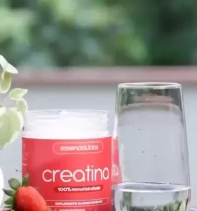 CREATINA MONOHIDRATADA 100% Pura - Sabor Pink Lemonade - 300g - Imagem 2